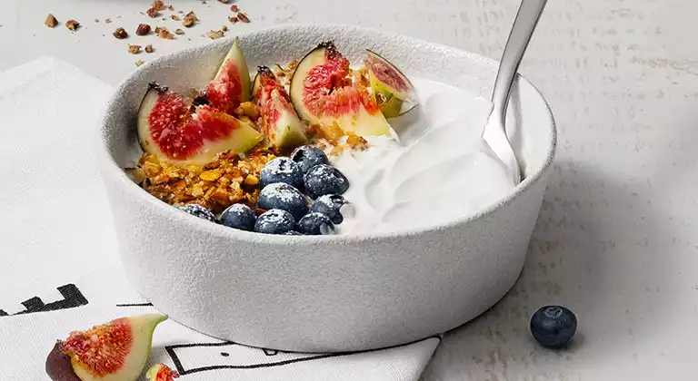gelatina comestible para yogur removido